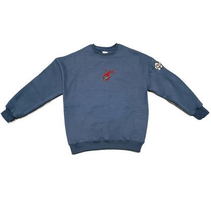 Monster Soccer Sweatshirt - Dark Blue