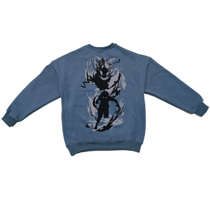 Monster Soccer Sweatshirt - Dark Blue