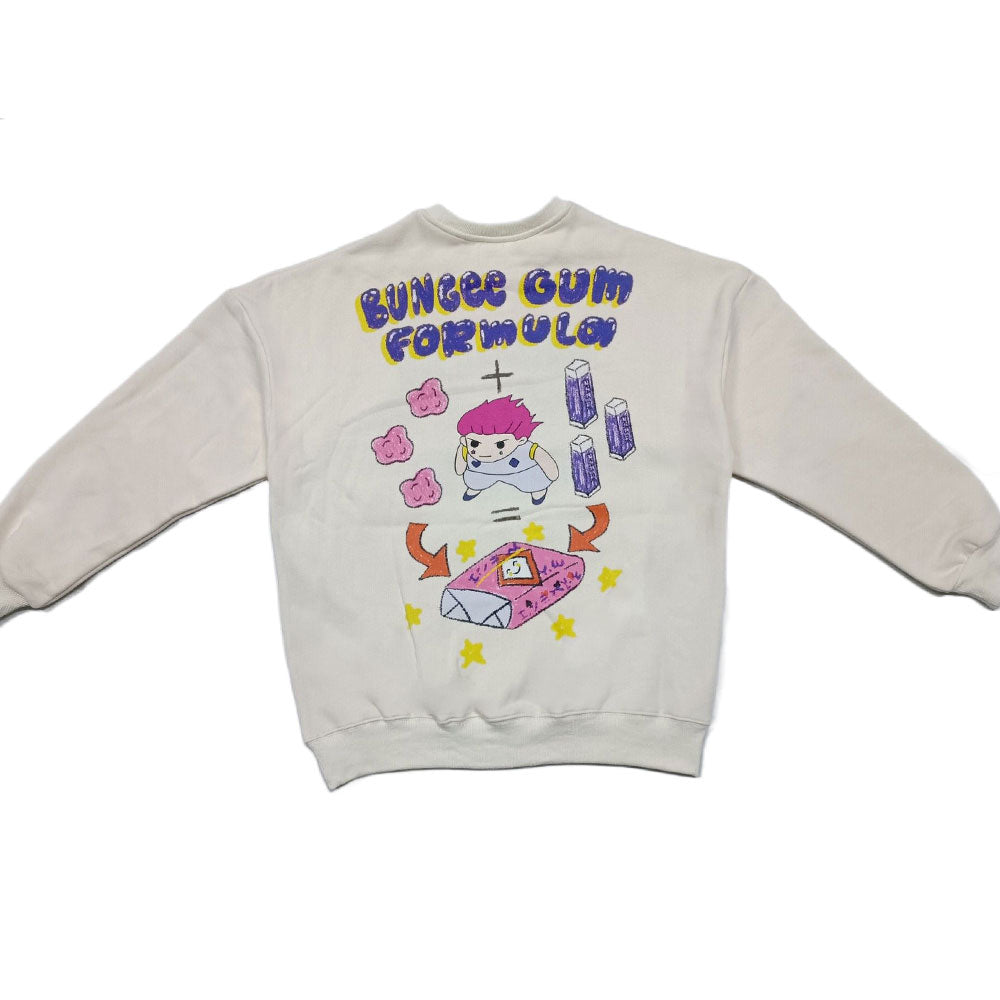 HXH Bungee Gum Clown Sweatshirt VER2 - Off White