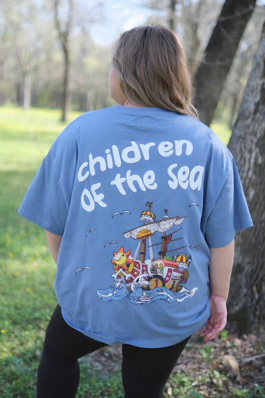 Pirate Children of the Sea Tee - Blue