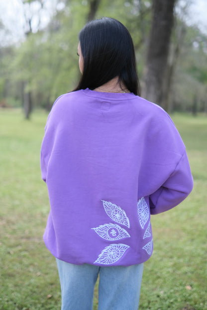 KNY Twin Demons Sweatshirt - Purple