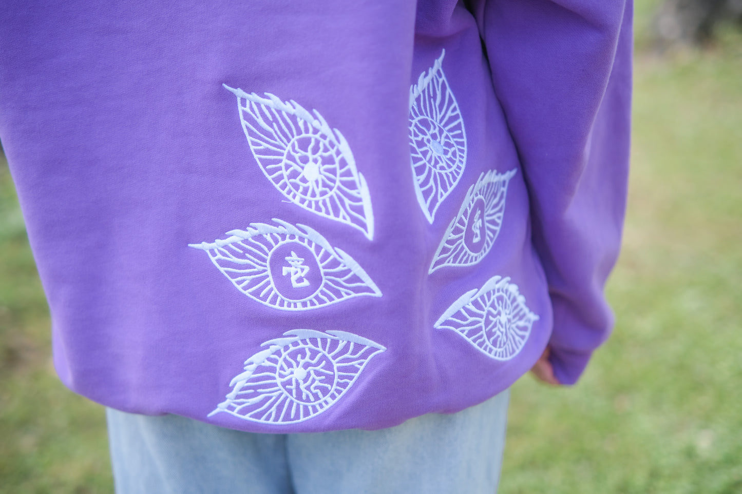 KNY Twin Demons Sweatshirt - Purple