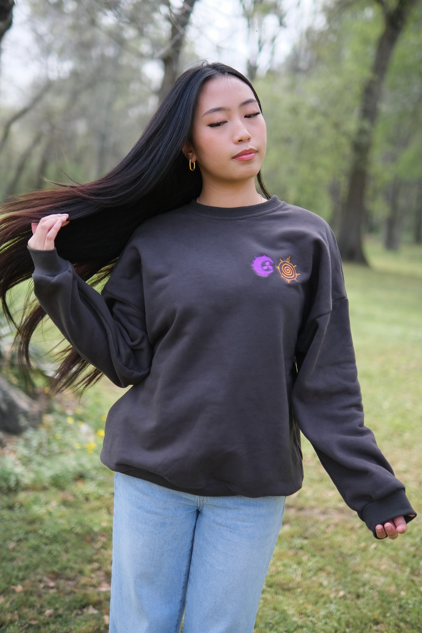 Ninja Final Battle Sweatshirt - Dark Grey