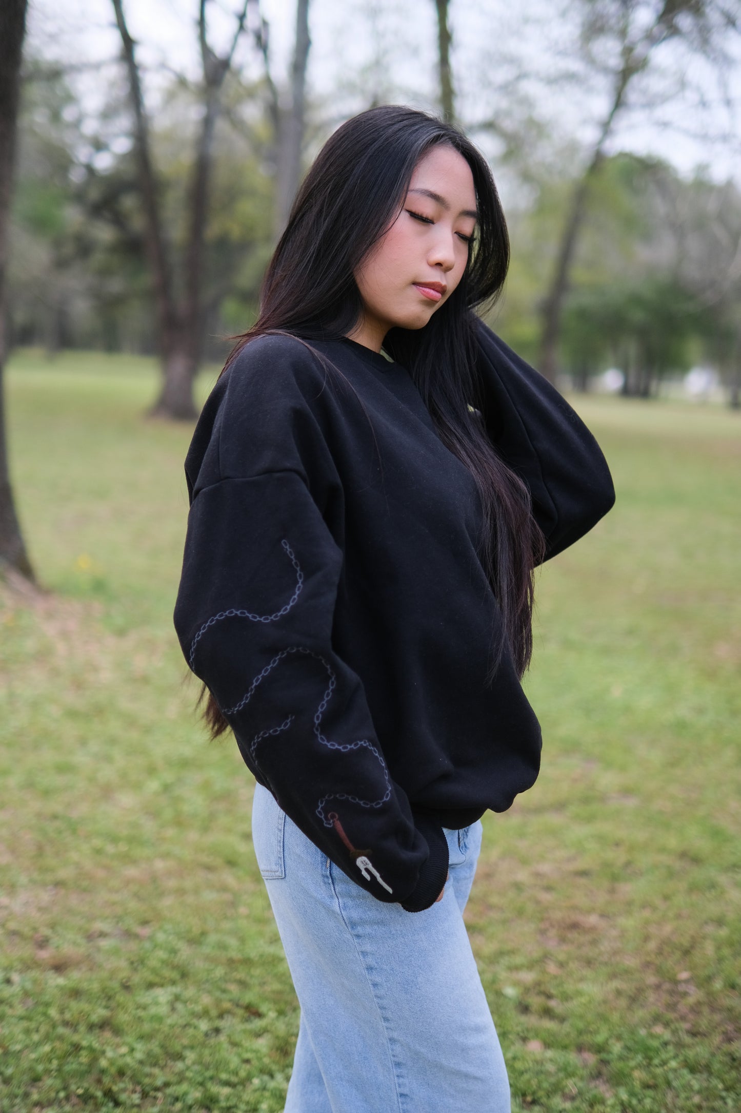 JJK Sorcerer Killer Sweatshirt - Black