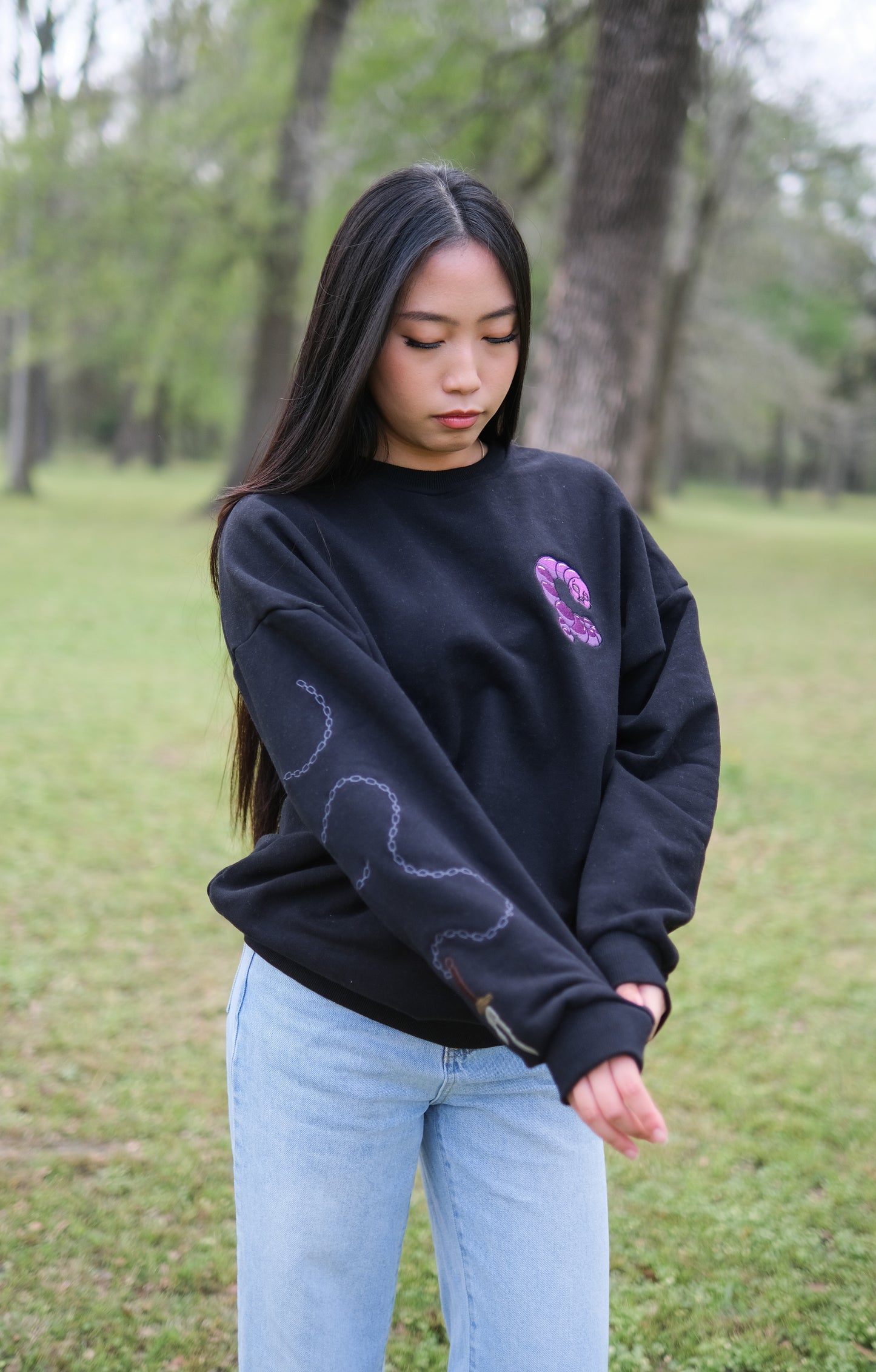 JJK Sorcerer Killer Sweatshirt - Black