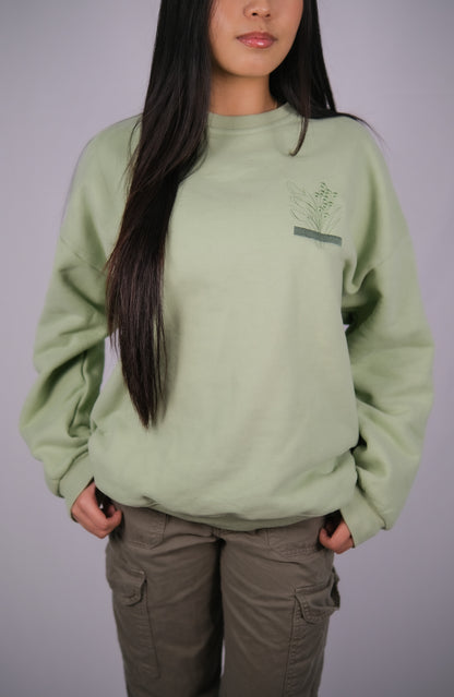 Moving Castle Sweatshirt - Light Green