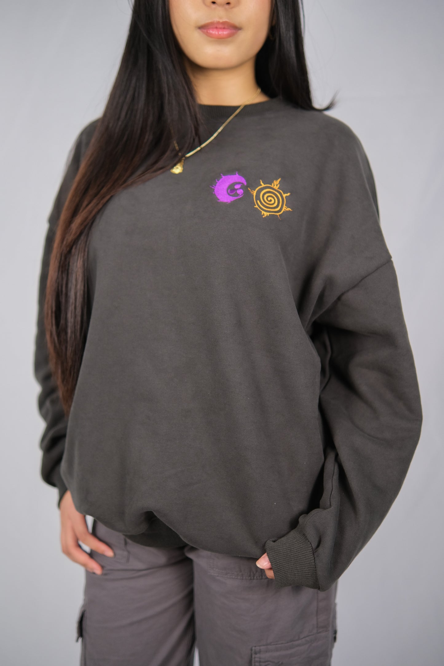 Ninja Final Battle Sweatshirt - Dark Grey