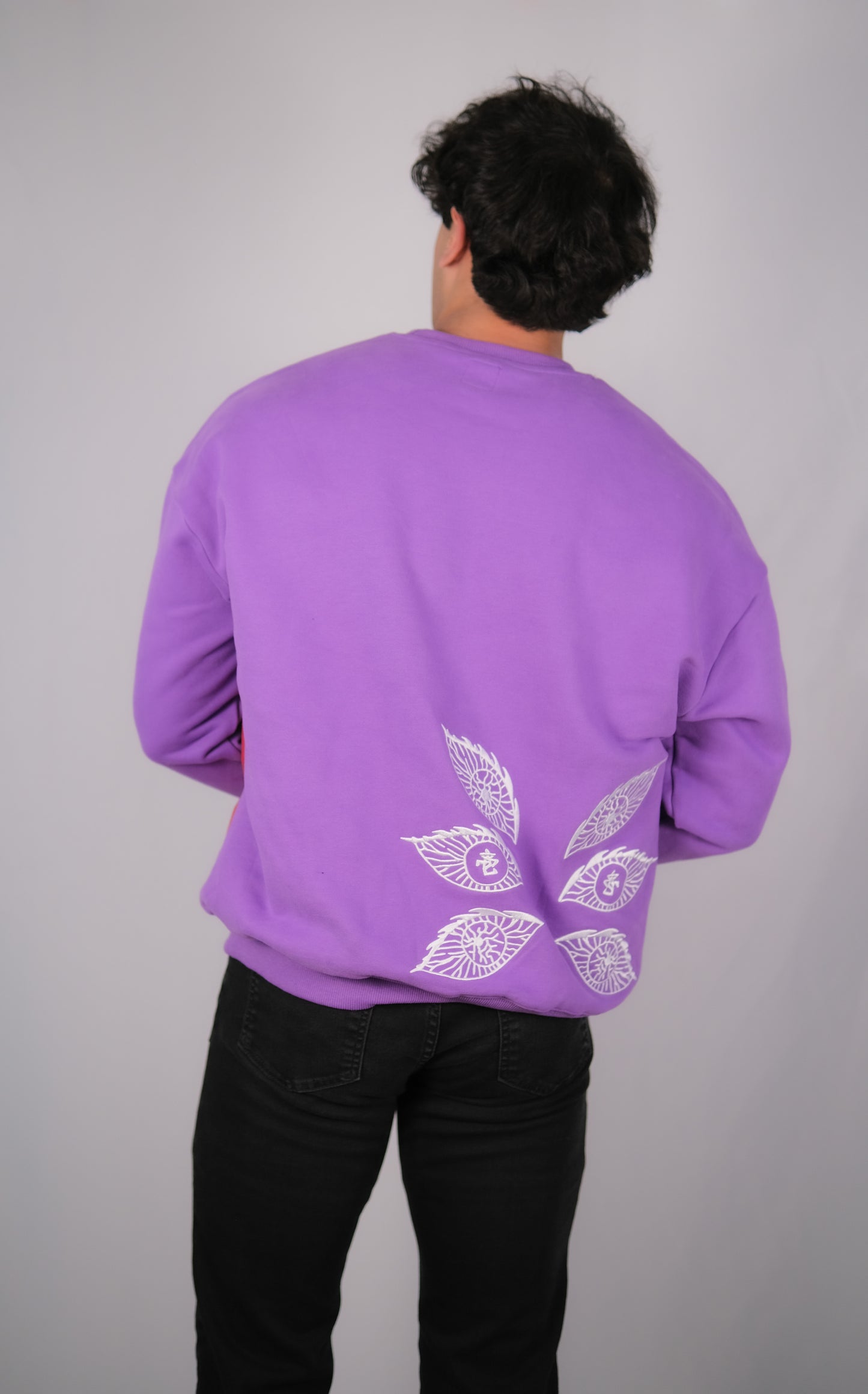 KNY Twin Demons Sweatshirt - Purple