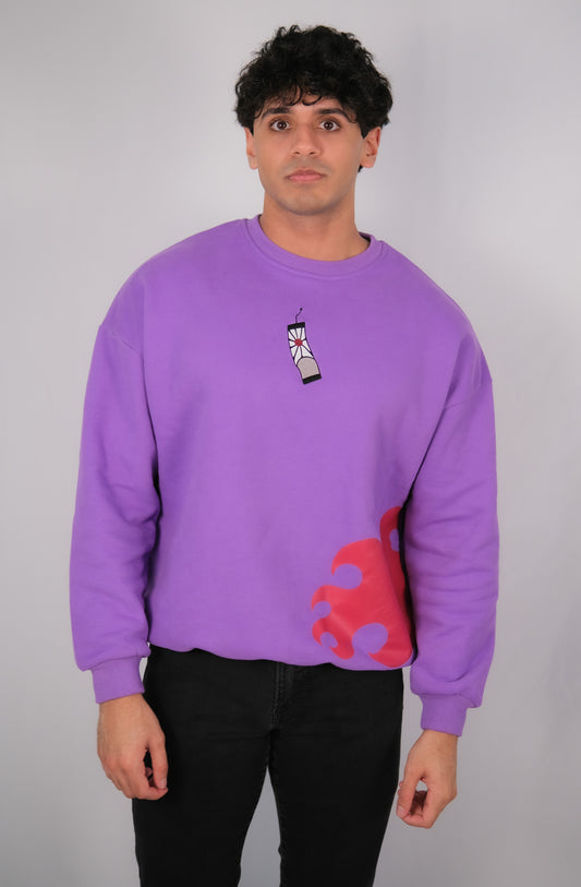 KNY Twin Demons Sweatshirt - Purple