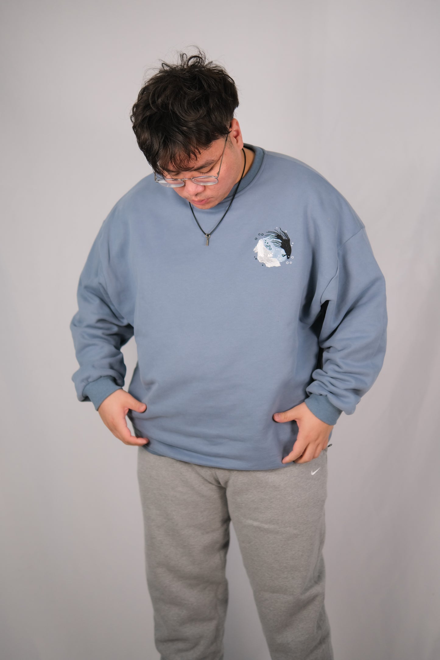 JJK SatoSugu Sweatshirt VER2 - Blue