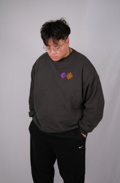 Ninja Final Battle Sweatshirt - Dark Grey