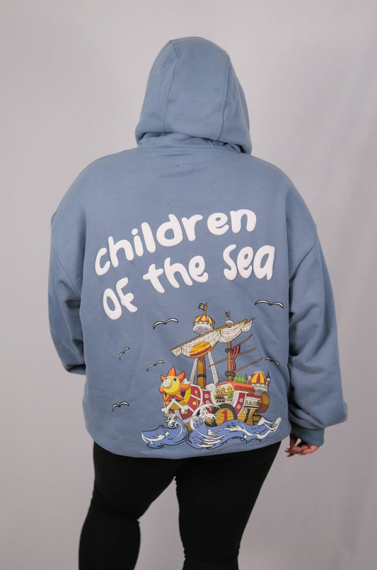 Pirate Children of the Sea Hoodie - Blue