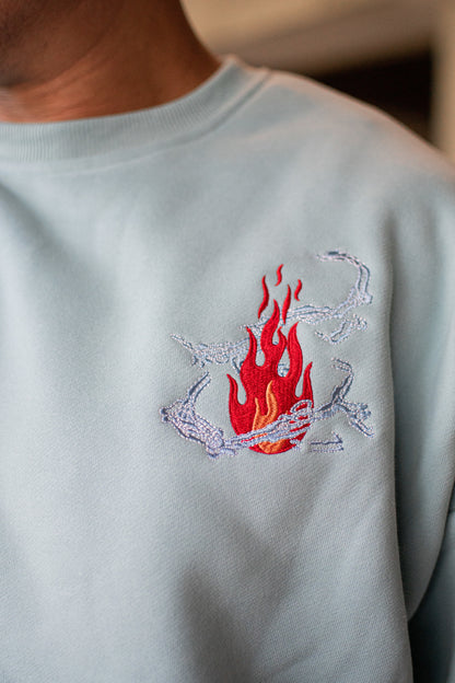 HXH Killugon Sweatshirt - Light Teal