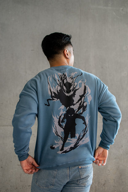 Monster Soccer Sweatshirt - Dark Blue