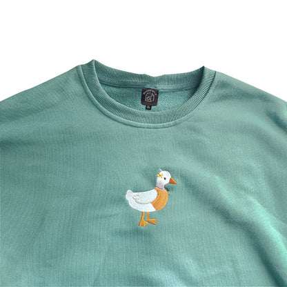 Vivi Duck Sweatshirt - Teal