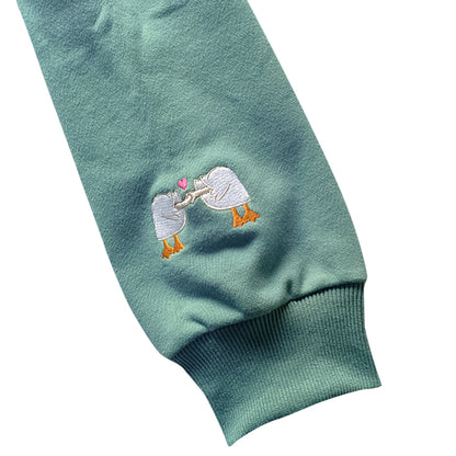 Vivi Duck Sweatshirt - Teal