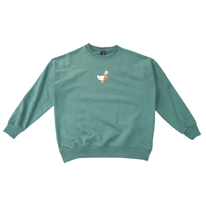 Vivi Duck Sweatshirt - Teal